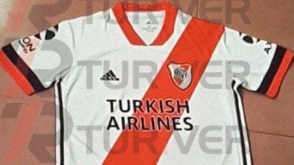 camiseta de river blanca