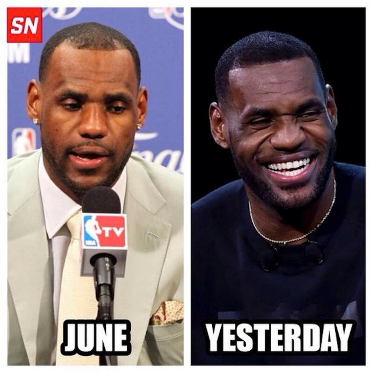 Lebron James New Hairline Sets Off Social Media Washington Times