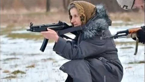 Kateryna Bilyk, Ukrainian grandmother