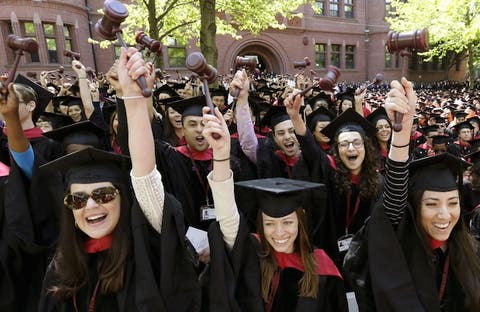 black graduation ceremony dress