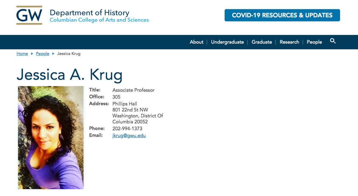 Jessica A Krug Gwu Professor Lied About Being Black Washington Times