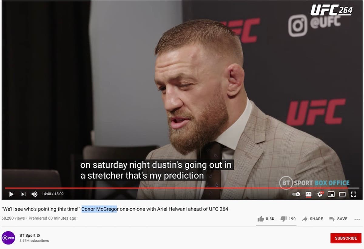 Conor McGregor predicts UFC 264 outcome: 'Corpse' Dustin Poirier 'going out  in a stretcher' - Washington Times