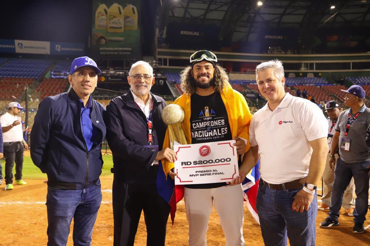 Jorge Alfaro, Jugador Más Valioso de la final que ganó Licey