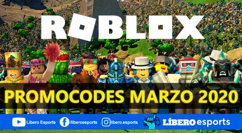 Roblox Items Gratis Y Promocodes Vigentes Marzo 2020 Libero Pe - promocodes para roblox 2019 marzo