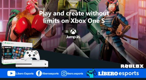 Roblox Bundle Con Xbox One S Se Anuncia Con Contenido Exclusivo Libero Pe - roblox champions of roblox figuras acción juguetes