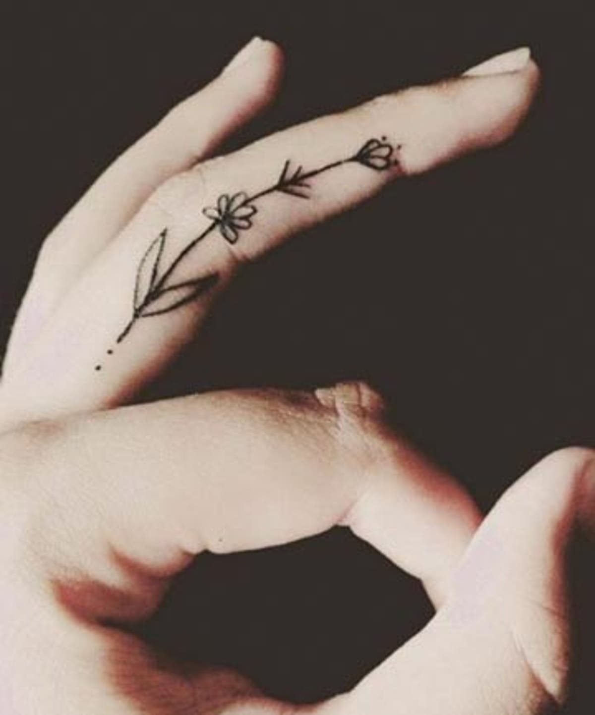 99 Cute Finger Tattoo Designs You Ll Find Adorable