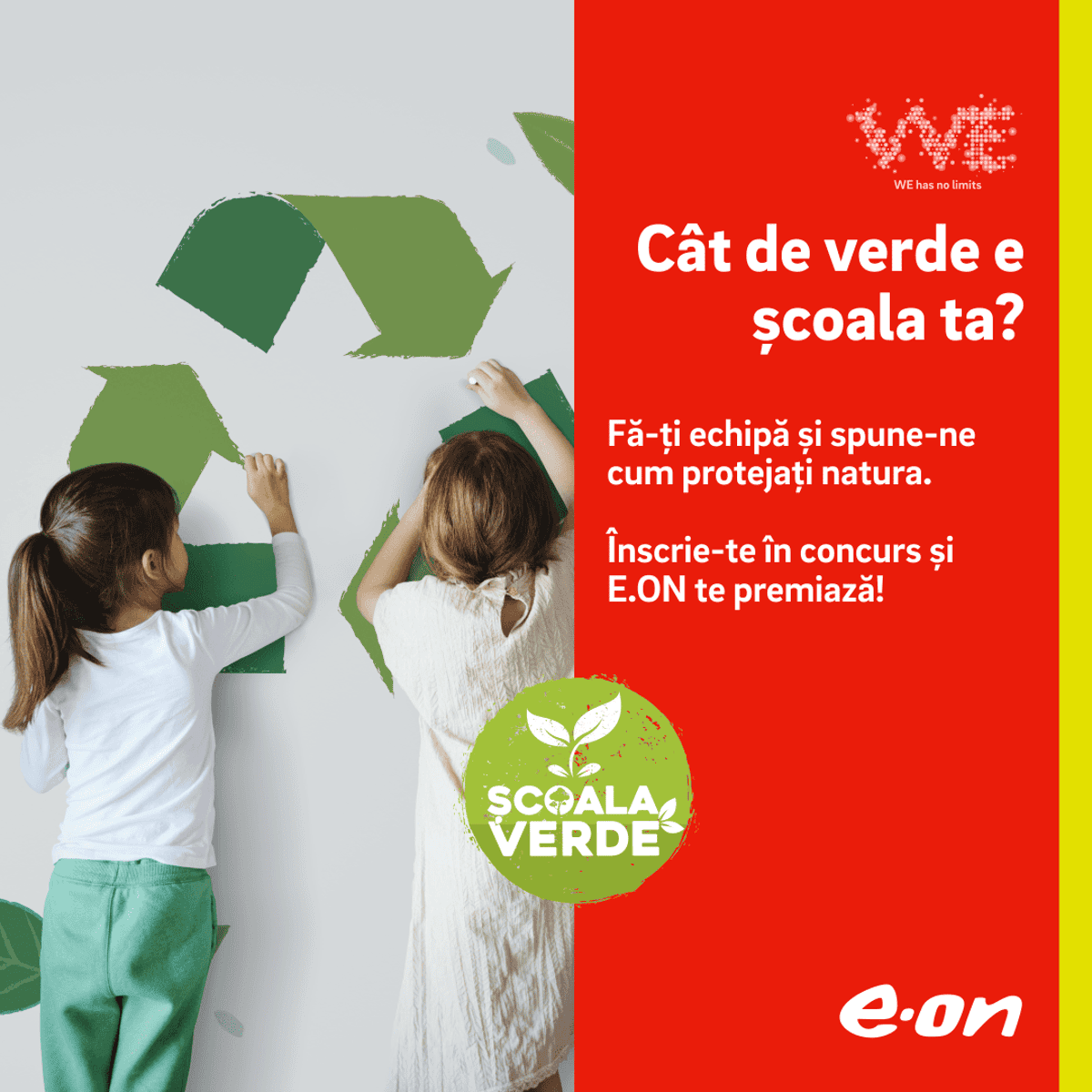 E.ON lansează concursul național „Școala Verde”, dedicat ideilor ECO-responsabile - Monitorul de Botoșani