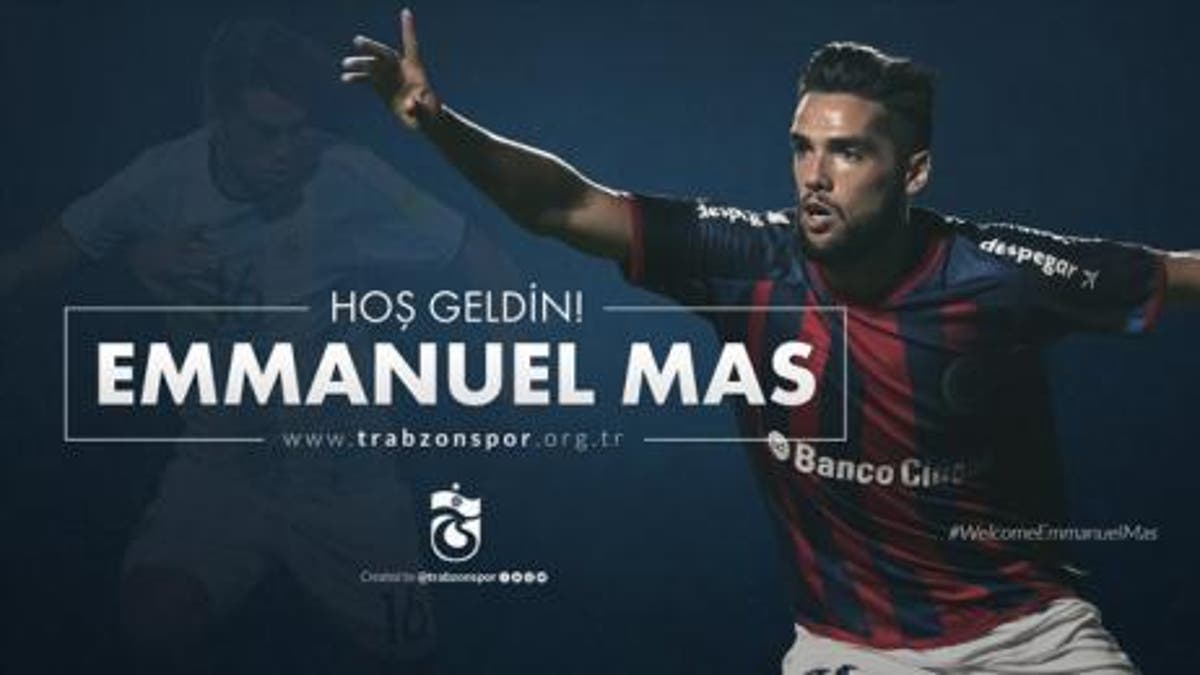 Emmanuel Mas Fue Presentado En El Trabzonspor Tyc Sports