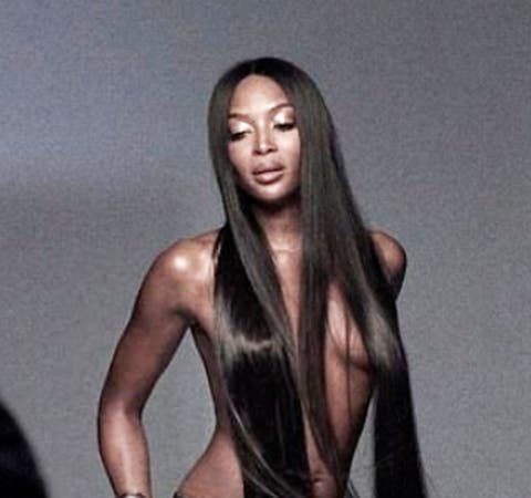 Naomi Campbell Poses Nude I Never Felt At Ease In My Own Skin