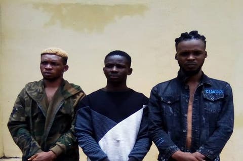 Police nab 3 men