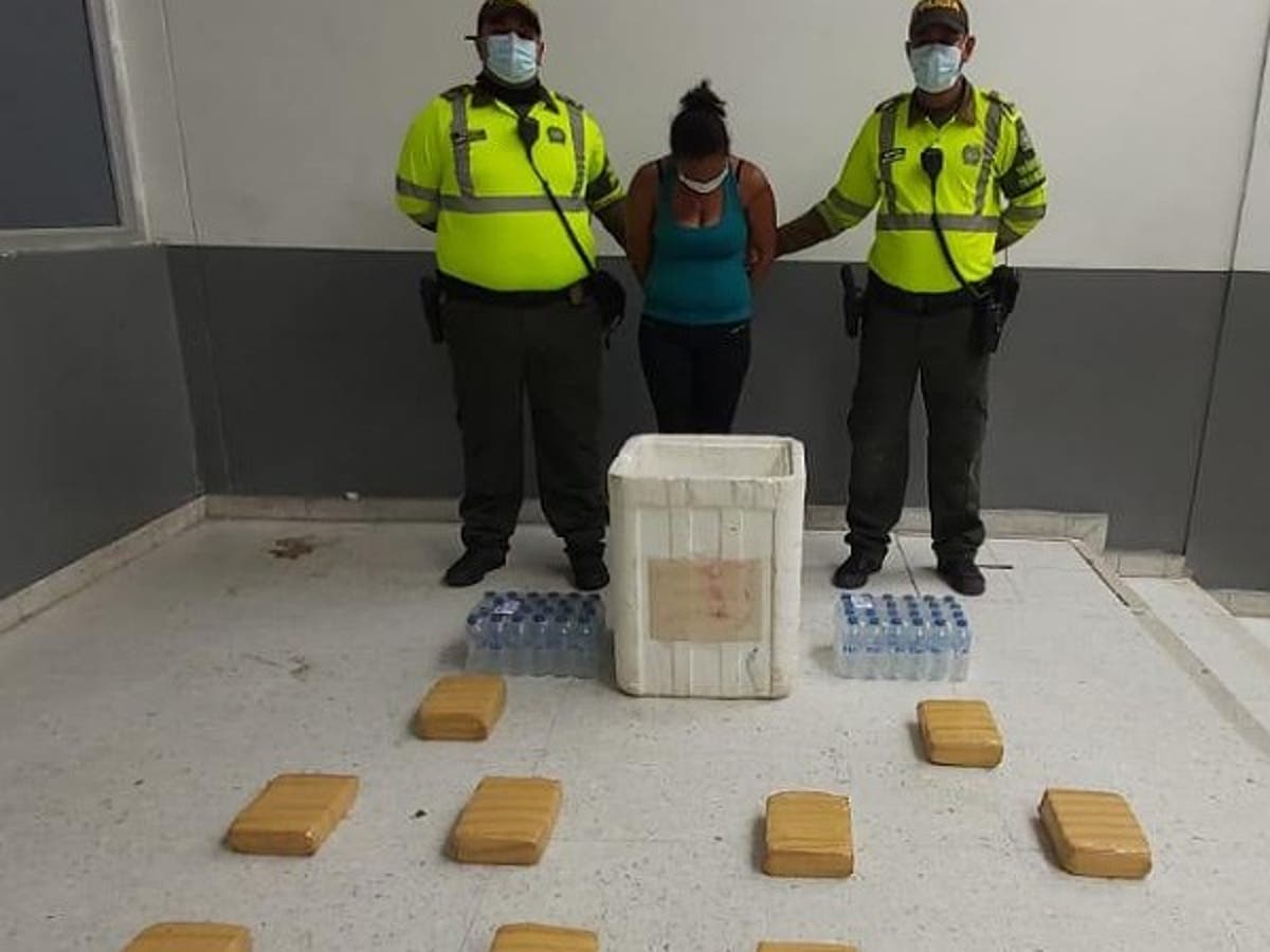 en barranquilla capturan a mujer con 10