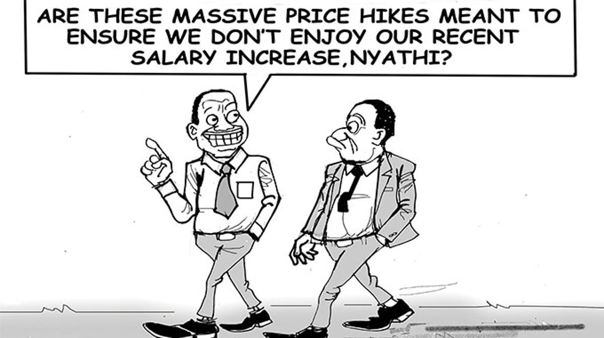 Today's cartoon: Musapenda on price hikes | The Chronicle