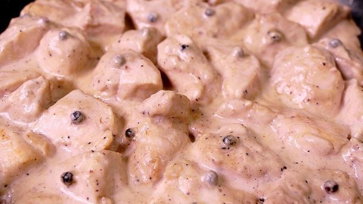 Pechugas En Salsa De Pimienta Delicioso Recetas De Cocina