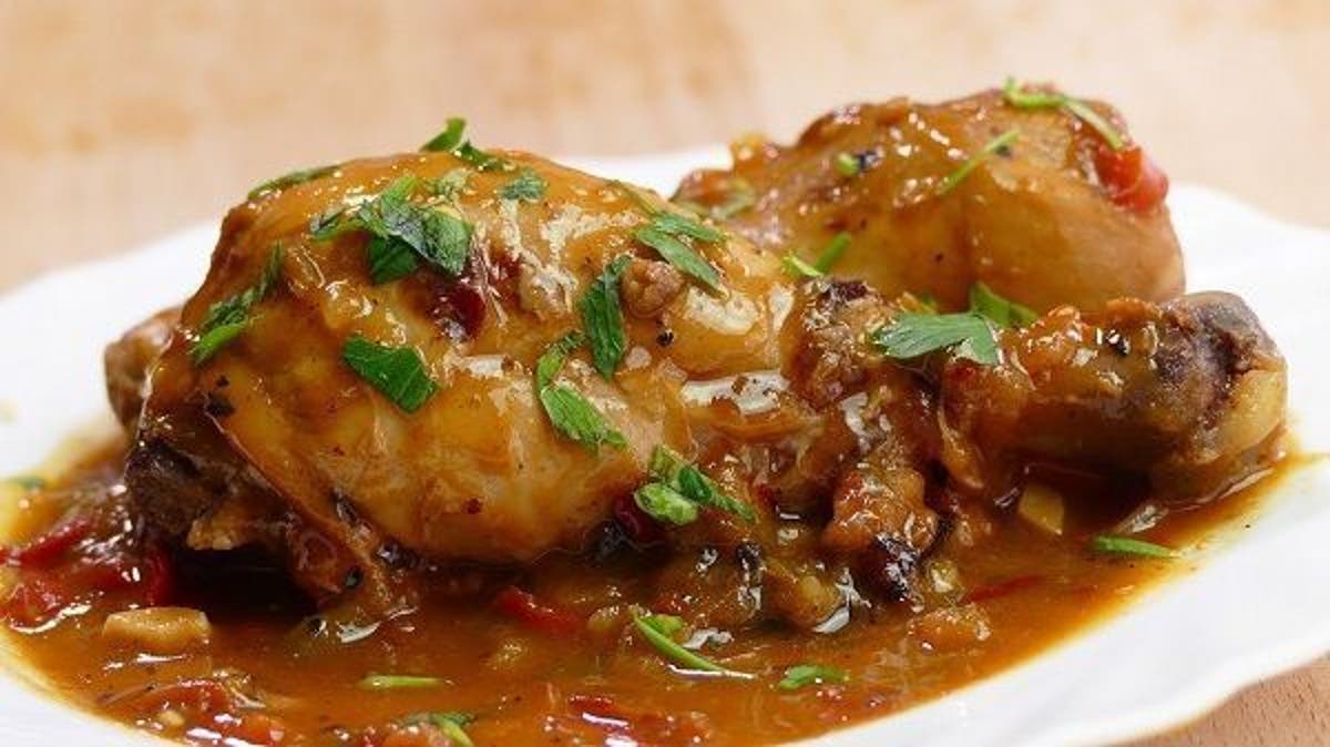 Pollo Guisado En Olla A Presión Rapida Receta Express