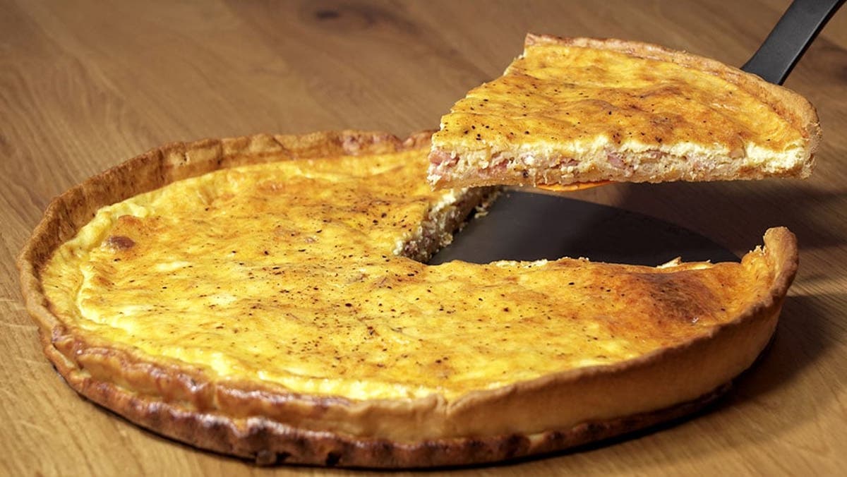 QUICHE lorraine receta tradicional - Cocina Casera y Facil