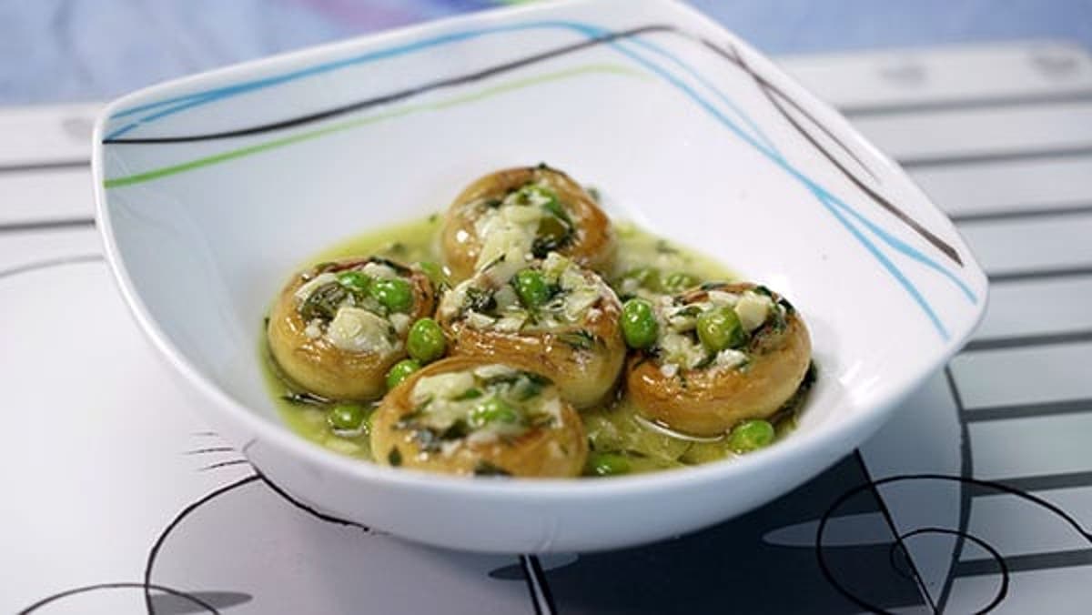 Champiñones En Salsa Verde Cocina Casera Y Facil