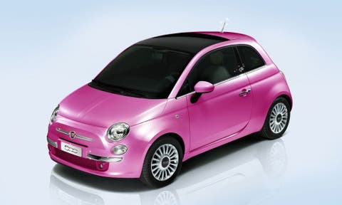 fiat 500 rosa precio