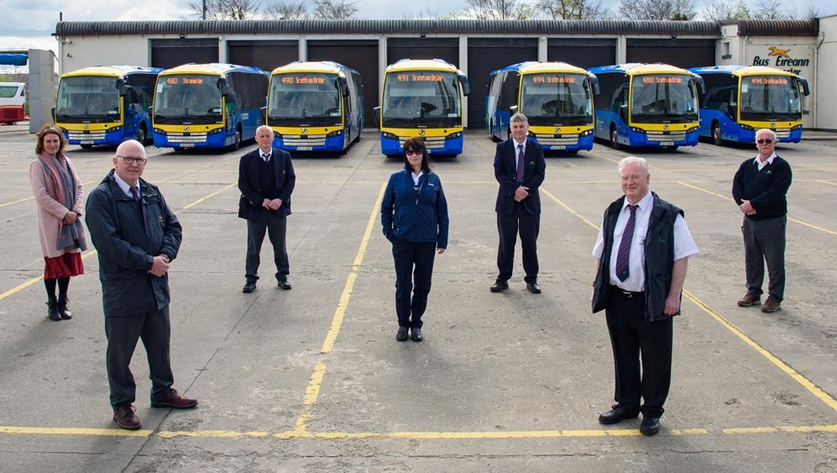 New wheelchair accessible coaches welcomed to Donegal bus fleet - Donegal  Daily