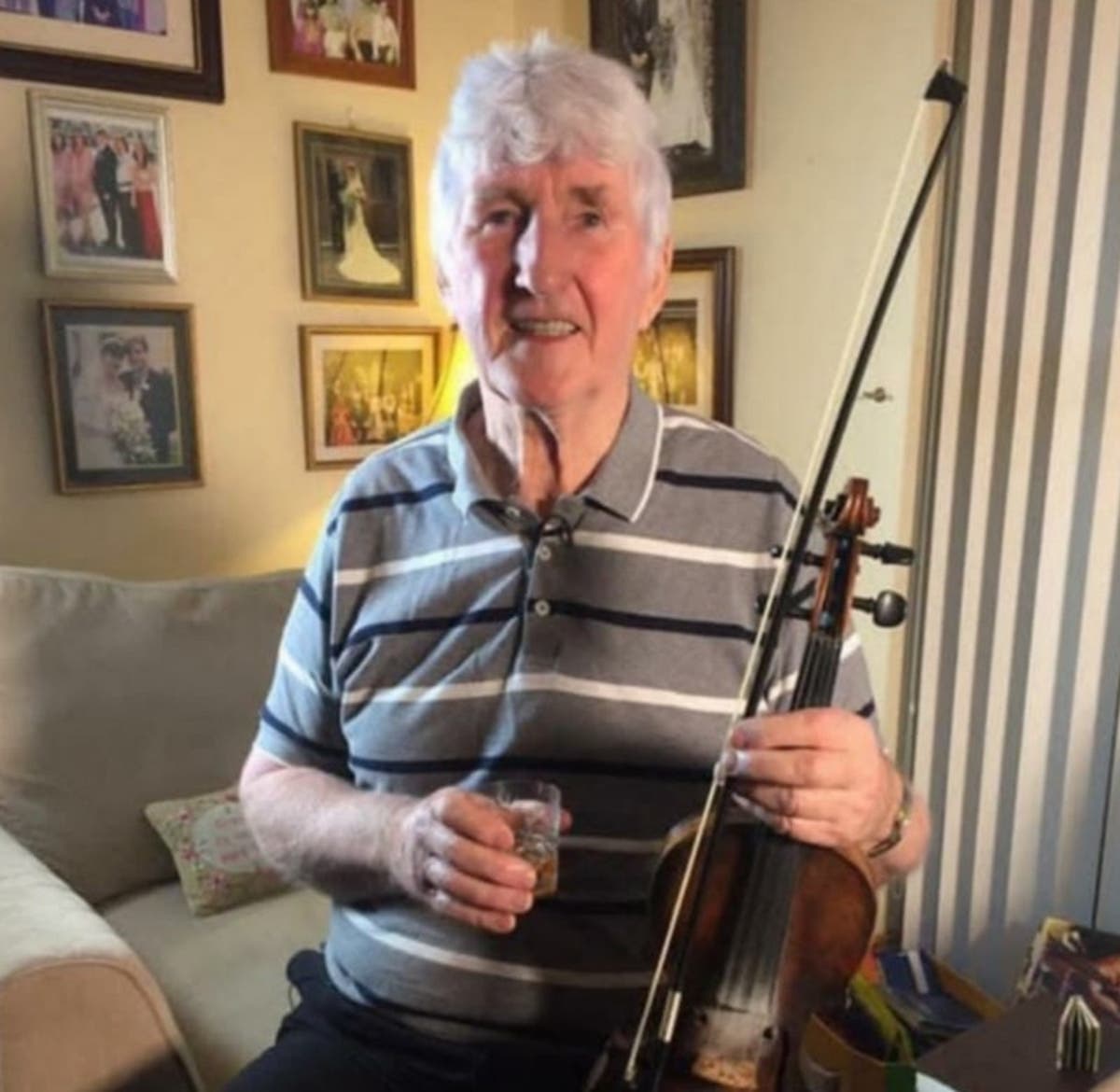 Renowned fiddle player, Jimmy Campbell, to be laid to rest on