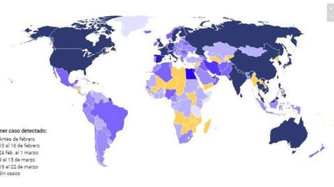 55 países todavía escapan del coronavirus: ¿suerte, prevención u ...