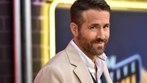 Ryan Reynolds fue el segundo detrás de "La Roca". 