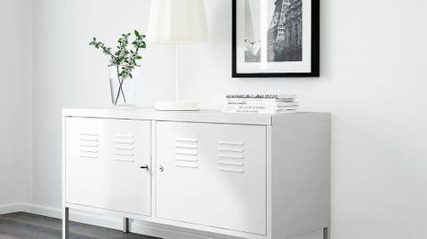 Diy Convierte Este Mueble De Metal De Ikea En Un Impresionante Armario Vintage