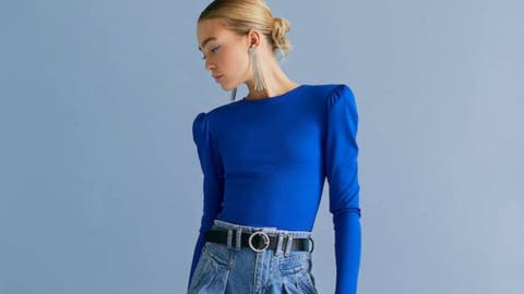 camisetas manga larga stradivarius