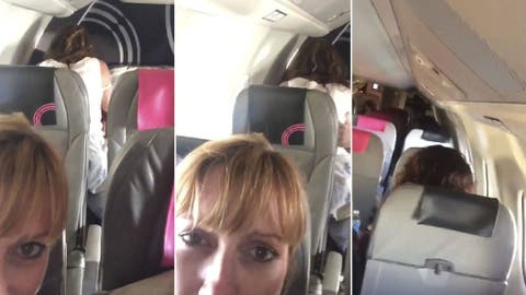 Video Una Pareja Comenzo A Hacer El Amor En El Avion Asi