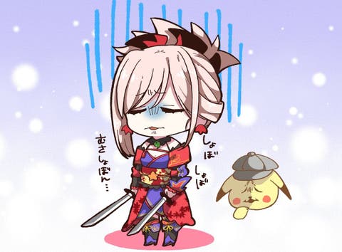 Fgo しわしわしょんぼり武蔵ちゃん Fate Grandorderのイラスト紹介1550