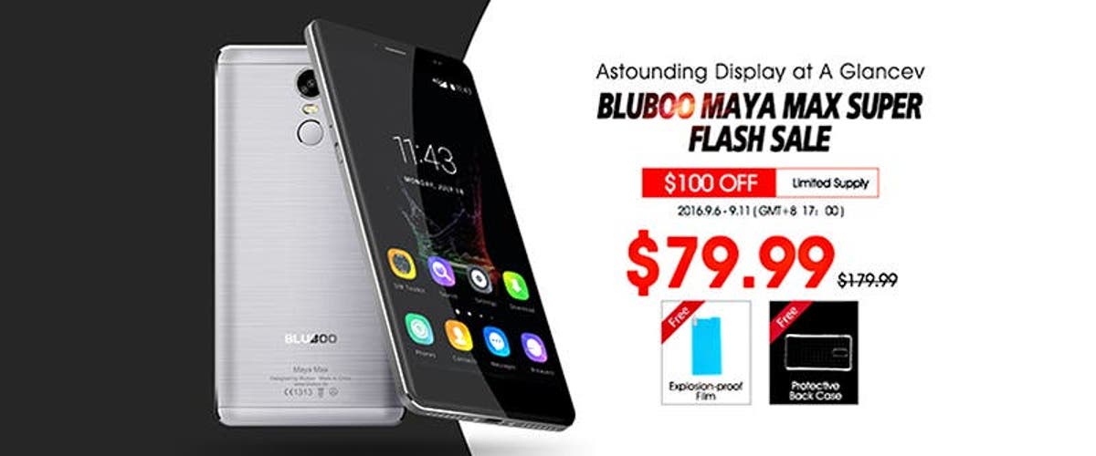 Flash Sales For Bluboo Maya Max Coming Soon Gizchina Com
