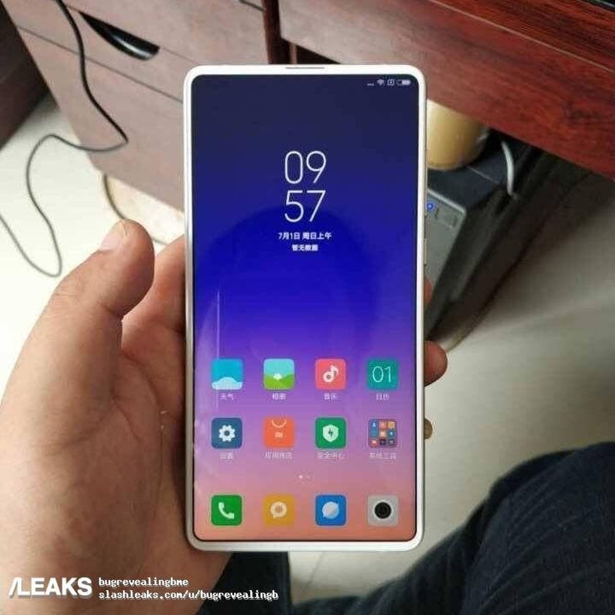Xiaomi Mi Mix 3 White Variant Leaked Gizchina Com