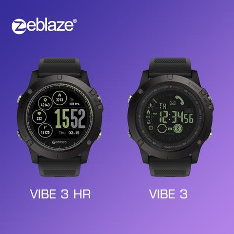 zeblaze vibe 3 hr battery life