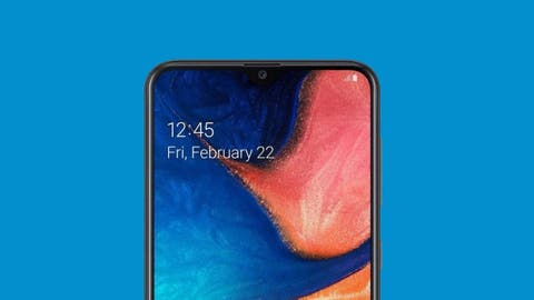 samsung galaxy a20 video test HD 1080p