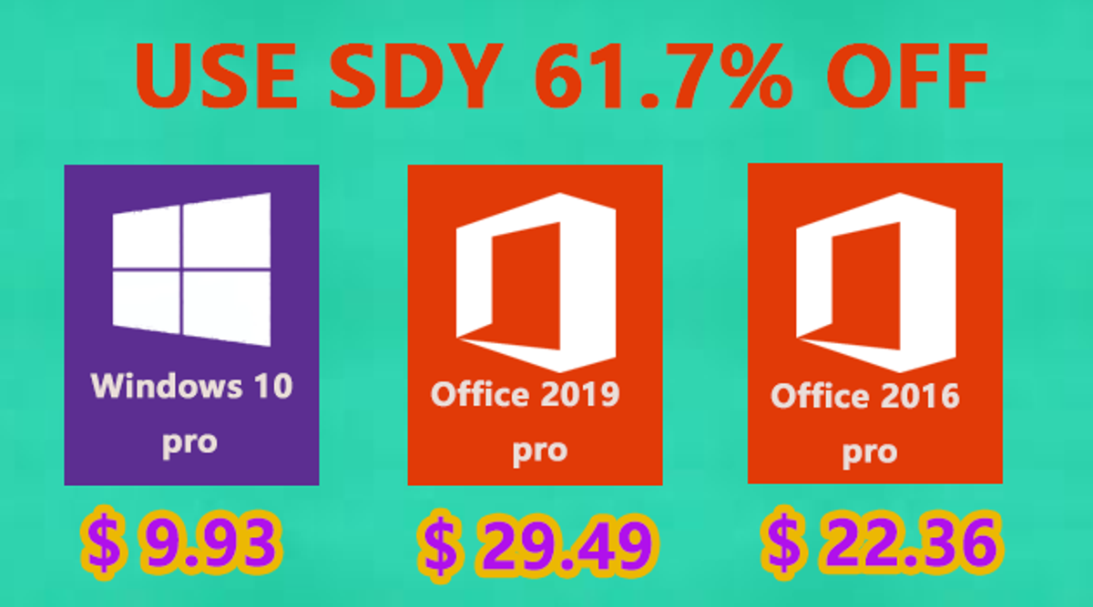 Big Sale Windows 10 Pro Key At 9 93 Office 2019 Pro At 29 49