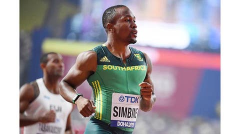 Simbine Sets New African Record The Herald