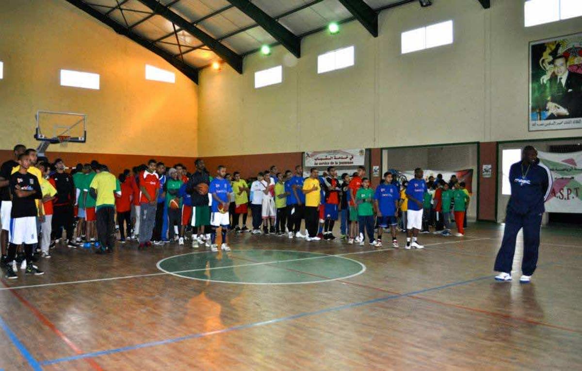 Nba Players Participate In Youth Basketball Training Program