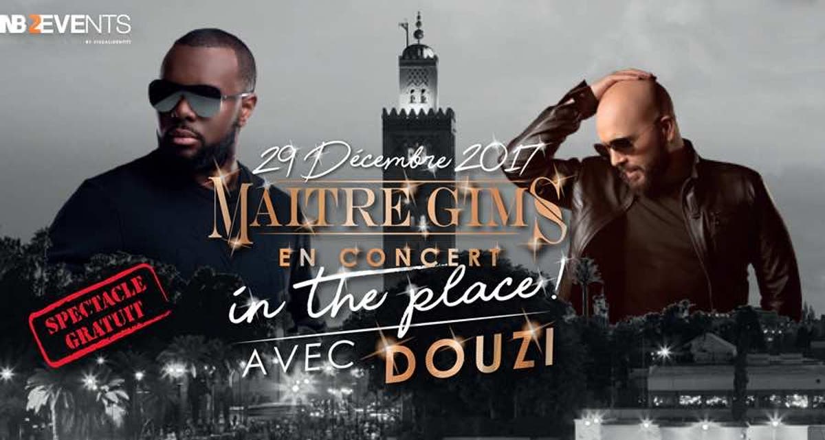 French Rapper Maitre Gims To Hold Free Concert In Marrakech French rapper maitre gims joins the ranks of napoleon iii, albert einstein zinedine zidane and hundreds more whose effigies line the halls of the famed grevin wax museum in paris. french rapper maitre gims to hold free