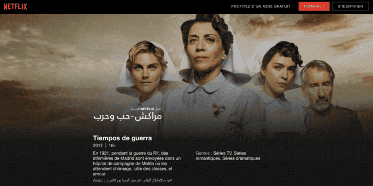 Morocco Love In Times Of War Spanish Series About The Rif War Premieres On Netflix
