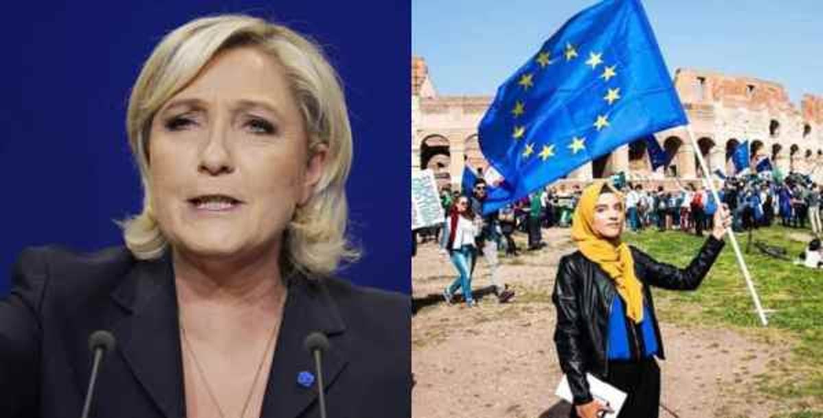 Marine Le Pen Criticizes Moroccan Hijabi Young European Of The Year