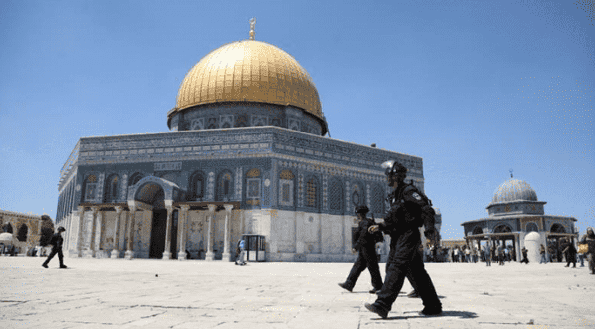 Israeli Troops Assault Palestinian Worshippers At Al Aqsa Mosque During Eid Al Adha Prayer