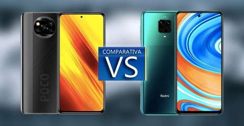 Comparativa Entre El Poco X3 Nfc Y El Redmi Note 9 Pro