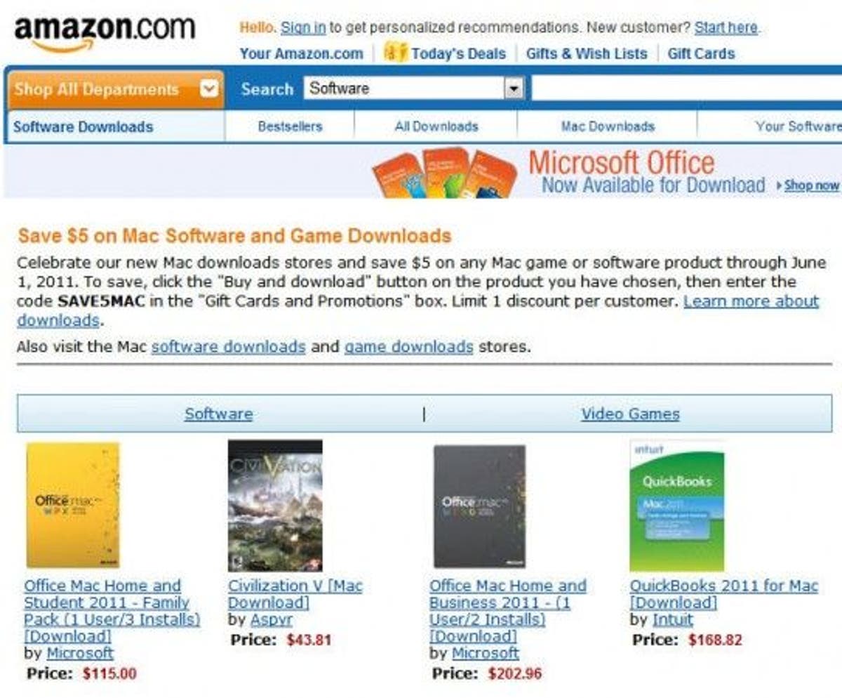 Amazon Office For Mac 2011 Download