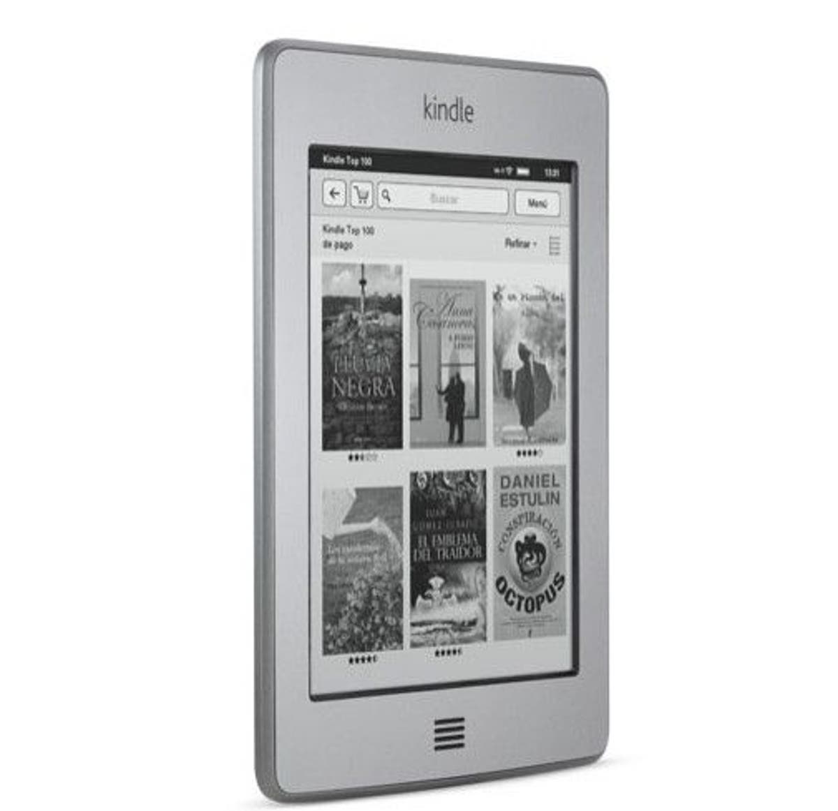 Kindle Touch, el lector de ebooks con pantalla táctil de Amazon –  MuyComputer