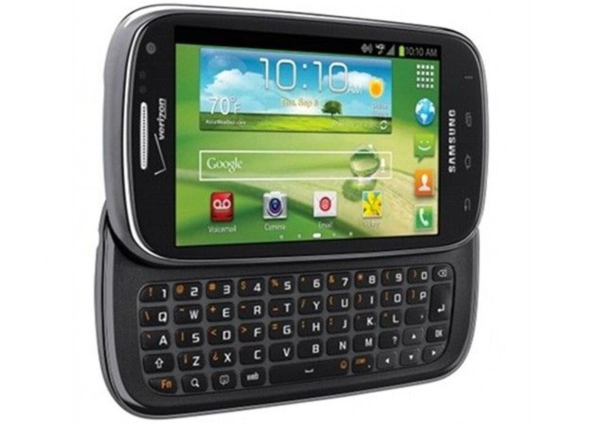 Propuesta alternativa Deportes chico Samsung Galaxy Stratosphere II, un Android con teclado