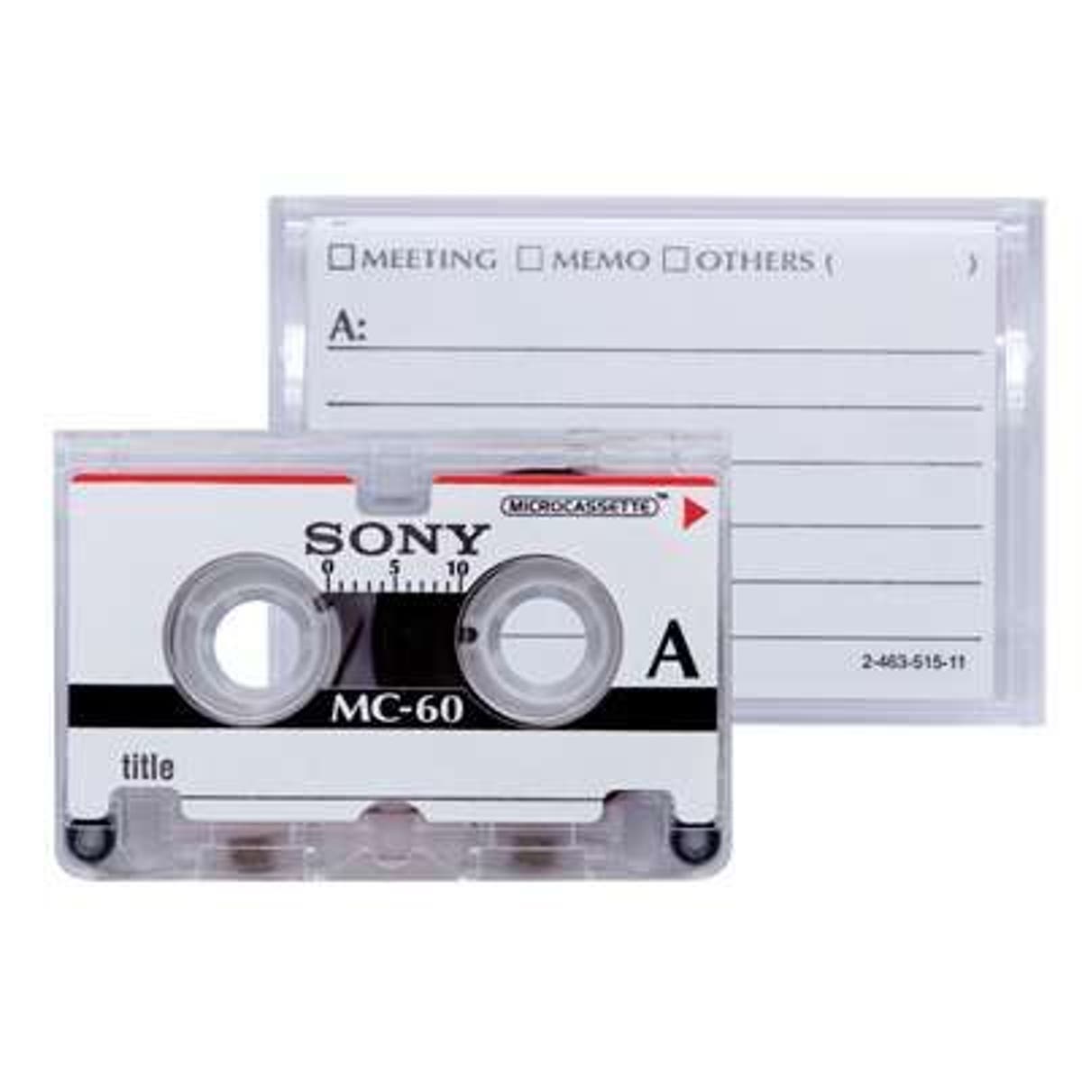 Sony dice un adiós definitivo a las cintas de cassette