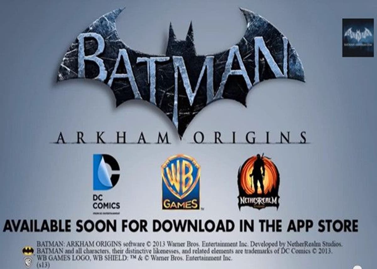 Batman: Arkham Origins coming to iOS and Android