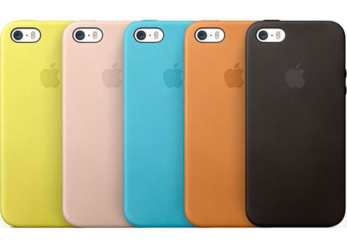 Tres a la funda oficial de Apple para iPhone 5s