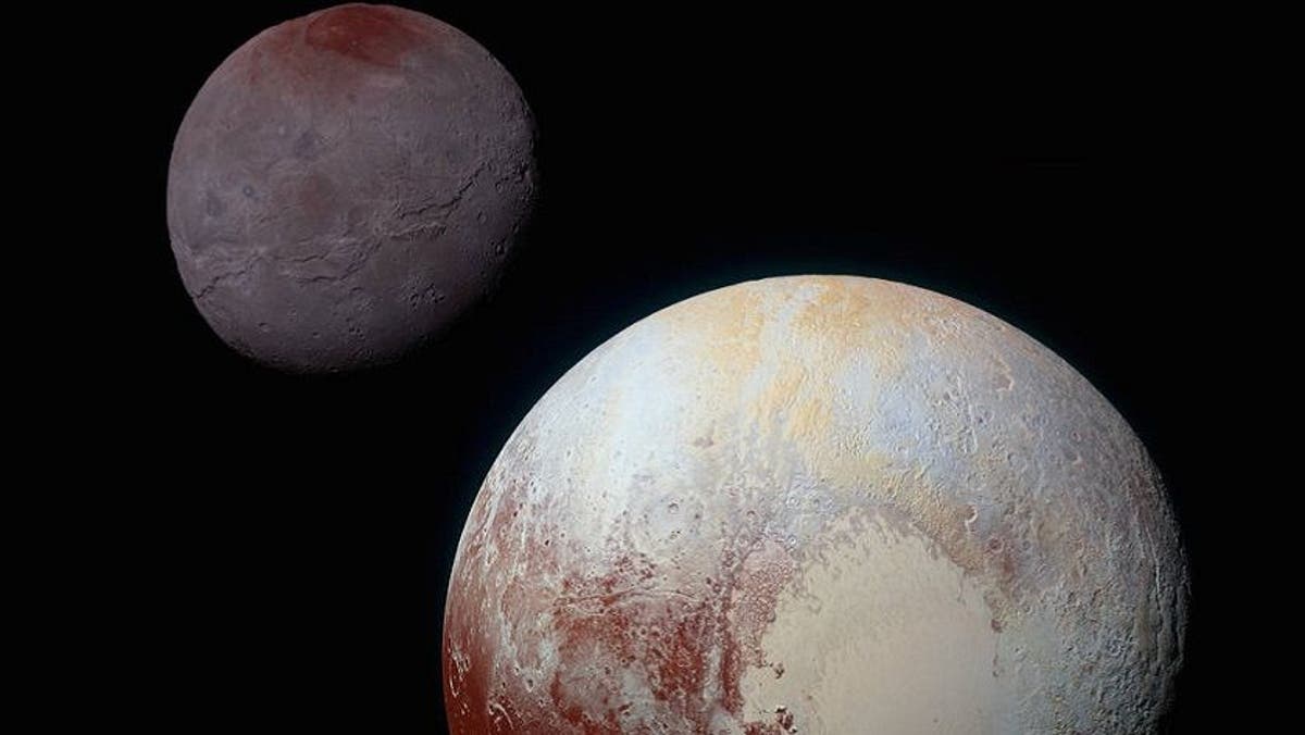 Así es Caronte, la luna más grande de Plutón