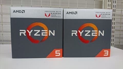 Ryzen 5 2400G y Ryzen 3 2200G Rendimiento con 8 GB y 16 GB de RAM