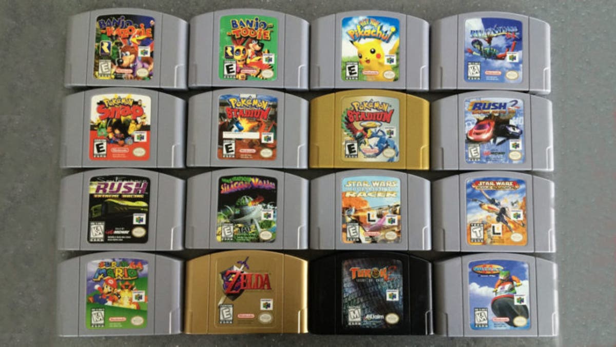Posible listado juegos de Nintendo 64 Mini
